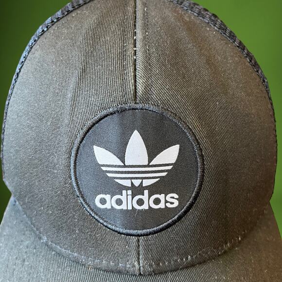 ADIDAS Mesh Dad Trucker Hat Adjustible Golf Swim Summer Has Fade Athletic Sports - Picture 3 of 15